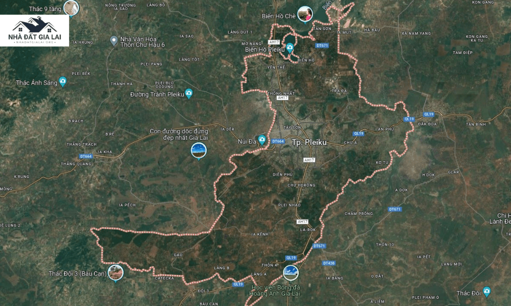 Bản chất và vai trò của bản đồ quy hoạch Pleiku